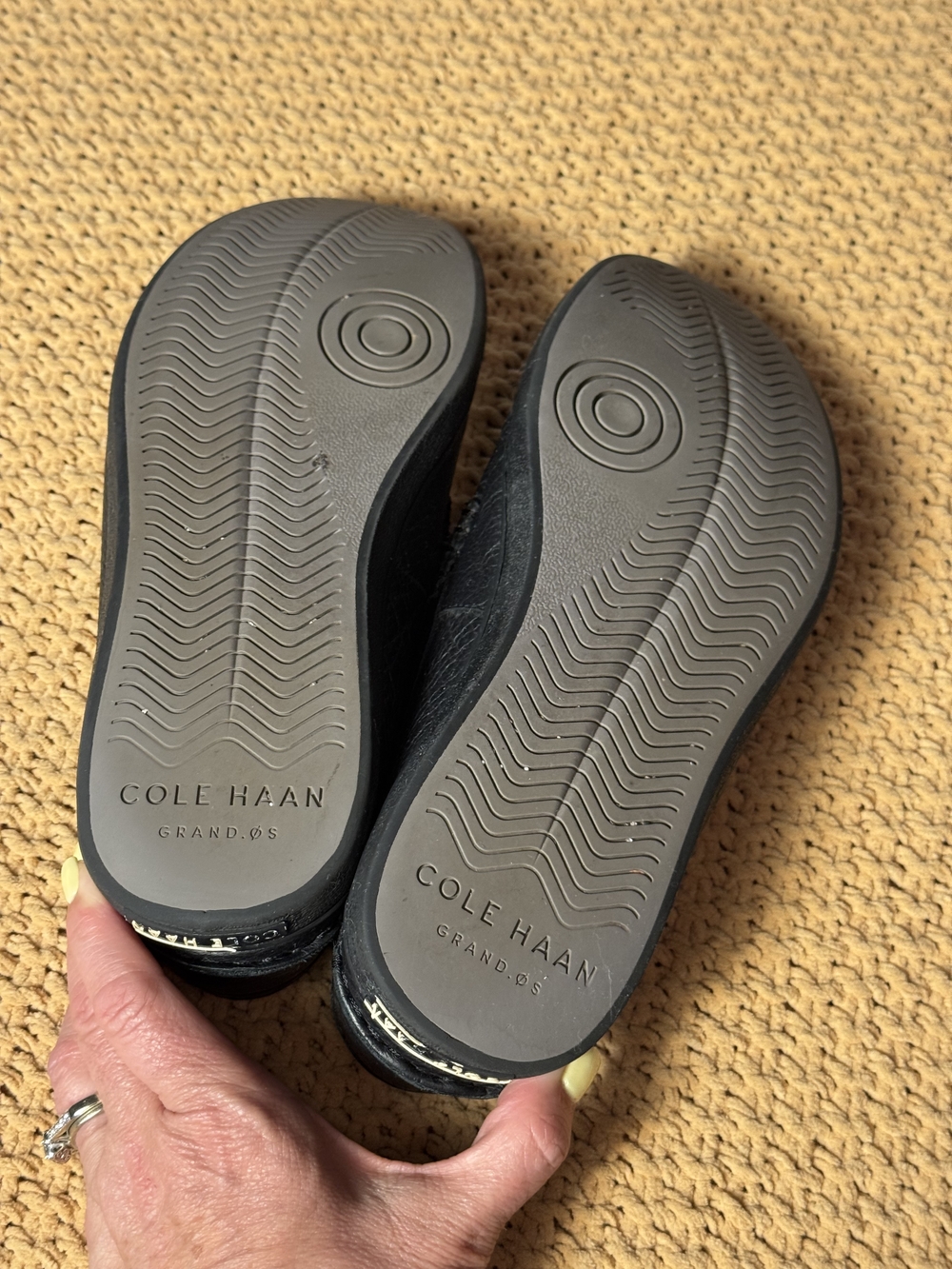 Cole Haan Men's Nantucket Black Loafers Size 8 - Picture 4 of 5